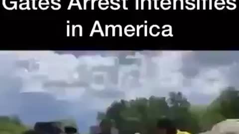 Arrest Bill Gates protests