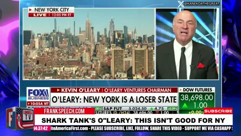 SHARK TANK'S O'LEARY: THIS ISN'T GOOD FOR NY