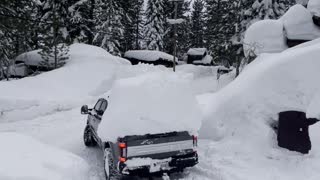 Record Breaking Snow in Tahoe