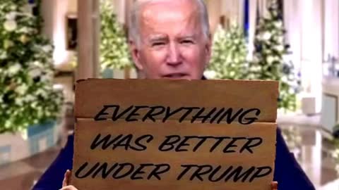 Biden admits Trump was awesome