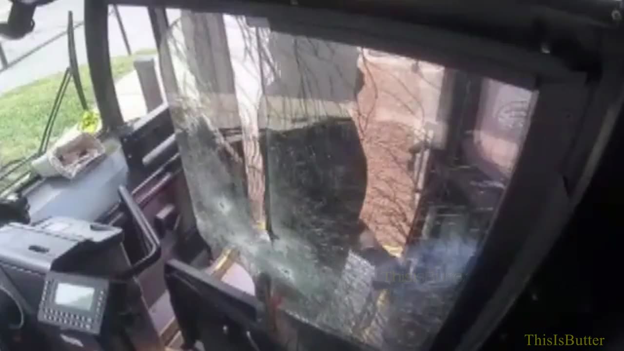 Charlotte Area Transit System releases surveillance video of a shootout with bus driver & passenger