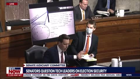 Josh Hawley questions Zuckerberg on back door comms with Twitter and Google