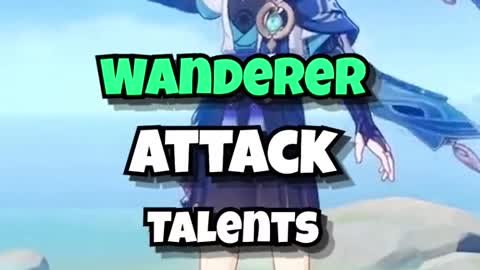 Scaramouche Attack Talents