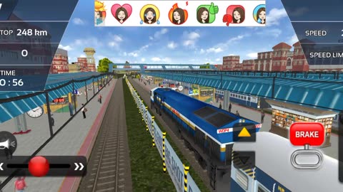 train drive in USA game