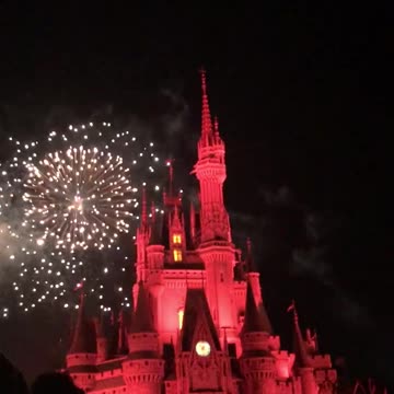 Disney World Castle Show 2018