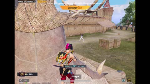 1 v 4 #pubg #funny
