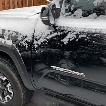 Tacoma in Winter Storm Izzy