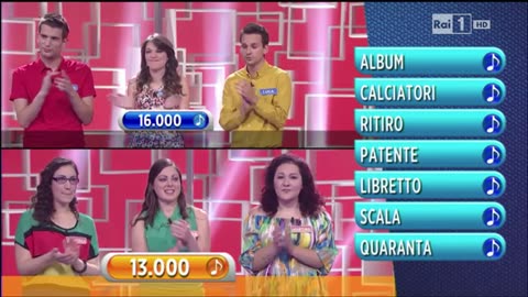 RAIUNO - Reazione A Catena-La Catena Musicale (28/07/2014)