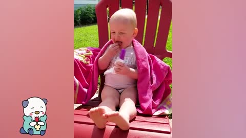 Best Reaction Of Funny Babies Compilation