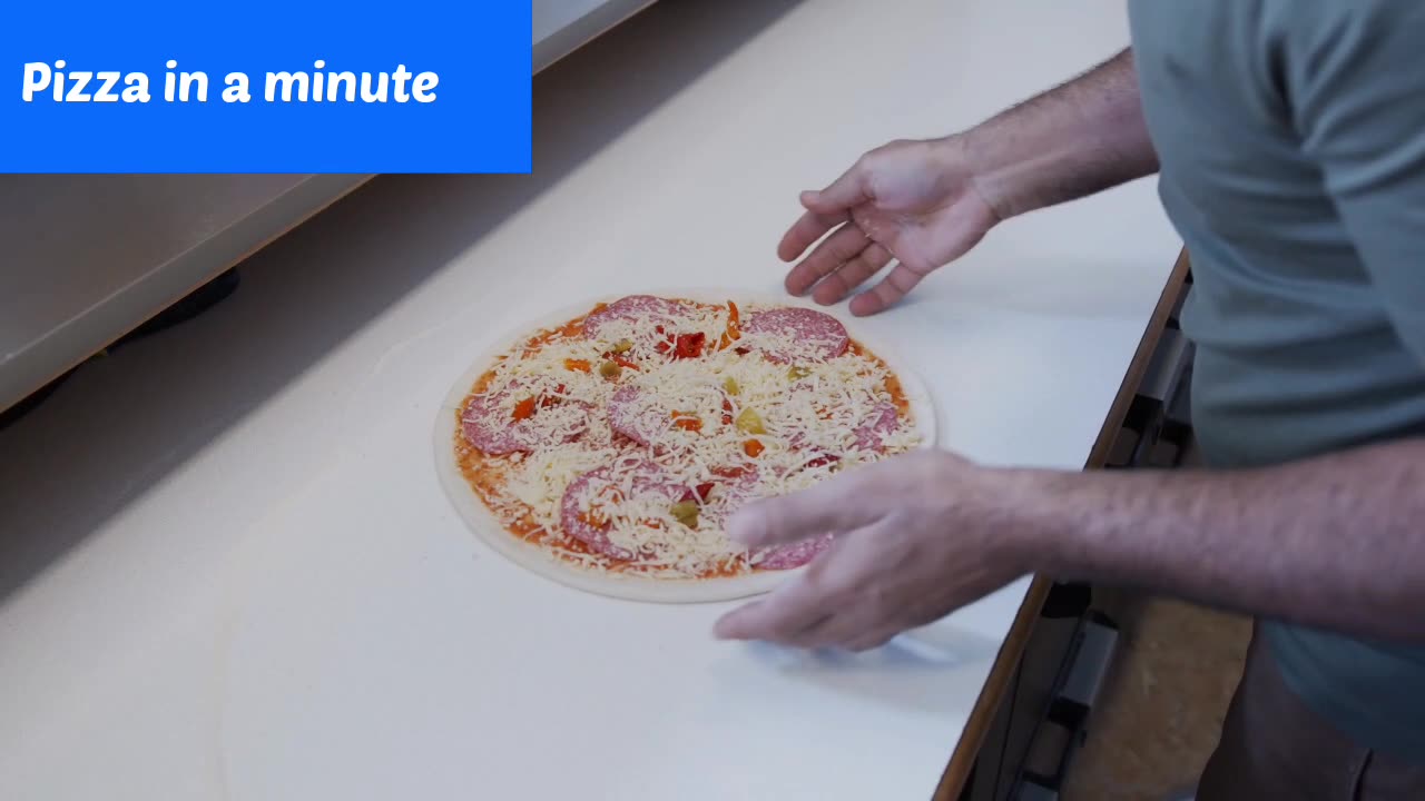 pizza in a minute😍🥰