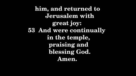 Luke 24 King James version