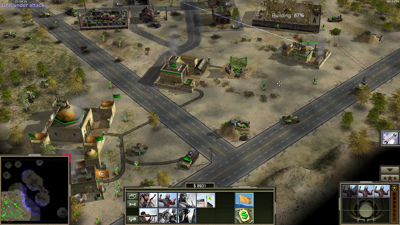 Command & Conquer Generals - GLA Mission 5 - Toxic Waste Facility