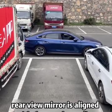 The easiest way to park your car!#car #driving #shorts #tips~(Dashishuoche)