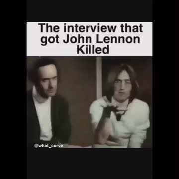 The interview that killed John Lennon