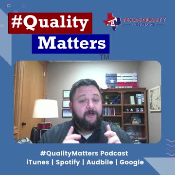 #QualityMatters podcast big changes are on the way.