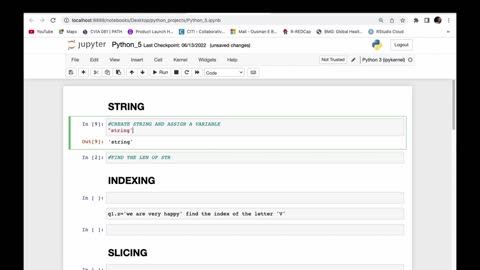 How to create strings in python