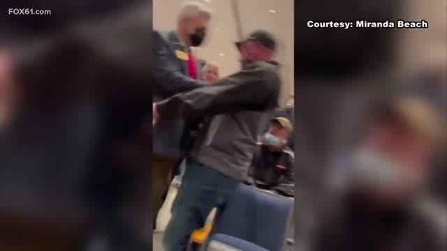 Knocked Out! School Board Member Gets What He Deserved After Pushing Parent At Meeting