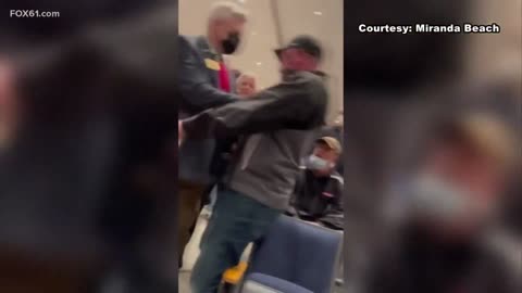 Knocked Out! School Board Member Gets What He Deserved After Pushing Parent At Meeting