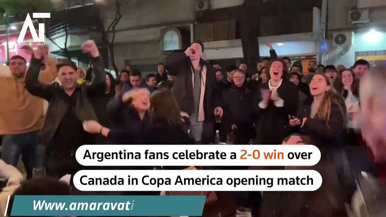 Argentina Triumphs! Copa America Champions Defeat Canada 2-0 | Amaravati Today