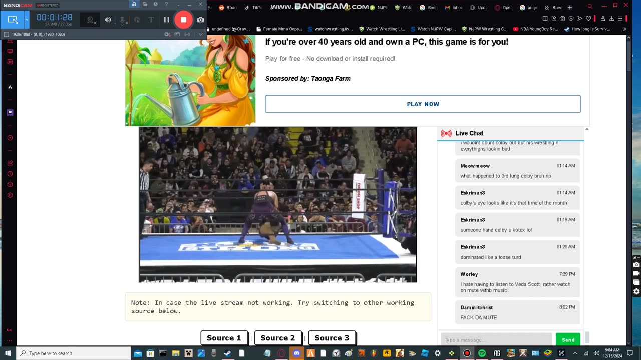 part 6: wrestling fan: NJPW World Tag League 2024 Finals 12/8/24 #njpw