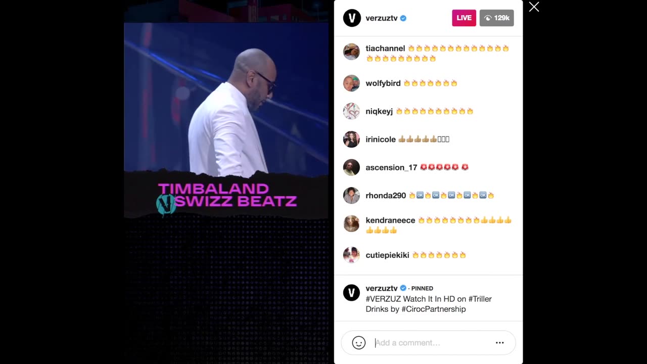 TIMBERLAND VS SWIZZ BEATS VERZUZ- FULL VIDEO
