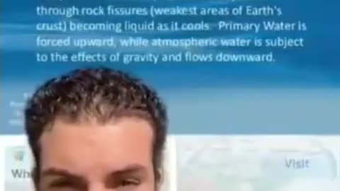 Primary water and chem trails?