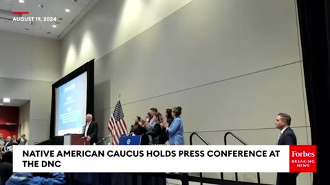 ‘This Is About A More Inclusive Society’: Tim Walz Makes Appeal To Native American Caucus At DNC