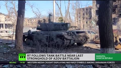 Mariupol fighting | Tank battle rages near Azov battalion’s last stronghold