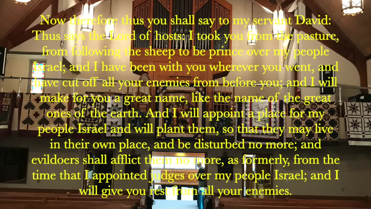 Worship Service for Advent 4, 2020