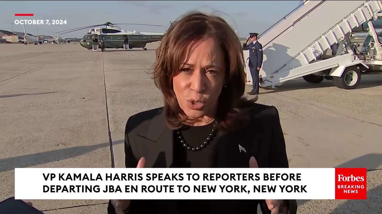 BREAKING NEWS- Kamala Harris Hammers Trump For 'Mis- And Disinformation' About Hurricane Helene