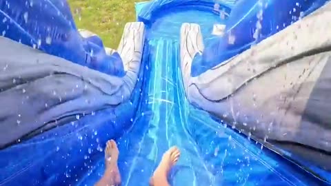 funny game waterslide