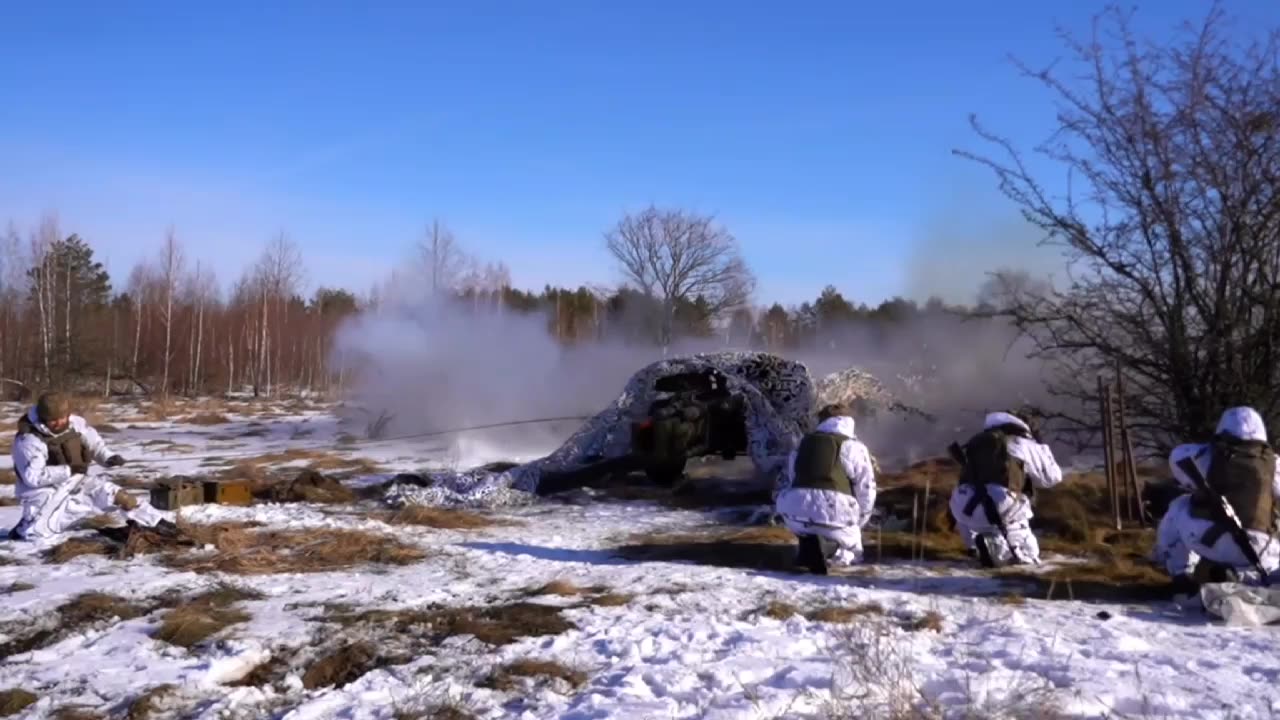 Massive War Games and Training in Ukraine's North Take Place Non-Stop