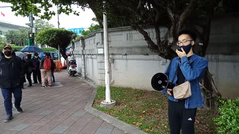 反針宣傳 總統府前 5月1日 勞動節 3