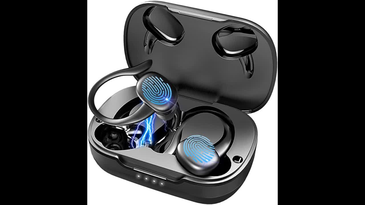 Wireless Earbuds Bluetooth 5.0 Headphones,40H Playtime wWireless Charging Case,IP6 Waterproof...