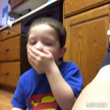 My kiddos hilarious reaction to filters