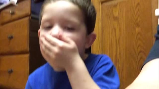 My kiddos hilarious reaction to filters