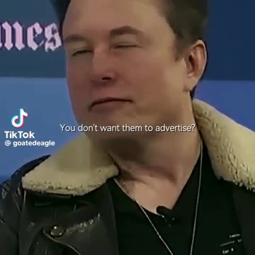 Elon Musk - Don't Advertise - Blackmail me