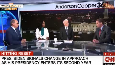 LIVE CNN, Anderson Cooper guest rips Biden Hard