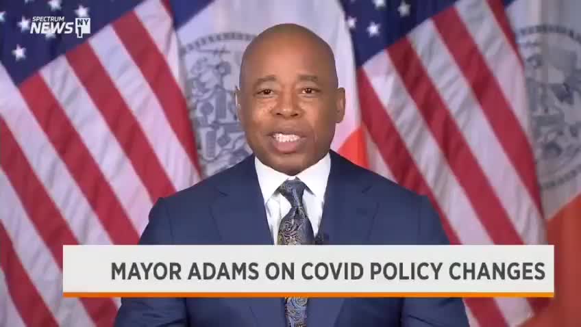 Mayor Adams on Covid policy changes