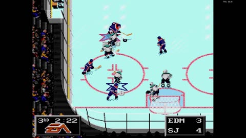 NHL '94 Franchise Mode 1990 Regular Season G28 - Stantonator (EDM) at Len the Lengend (SJ)