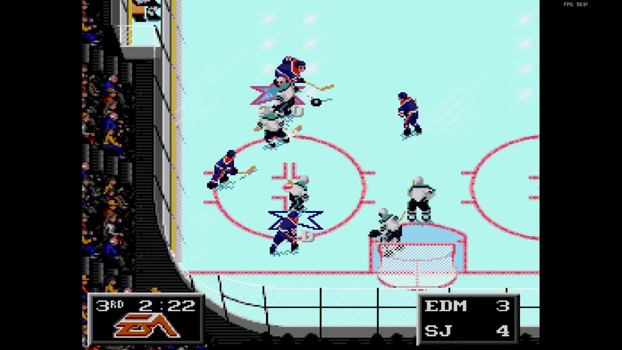 NHL '94 Franchise Mode 1990 Regular Season G28 - Stantonator (EDM) at Len the Lengend (SJ)