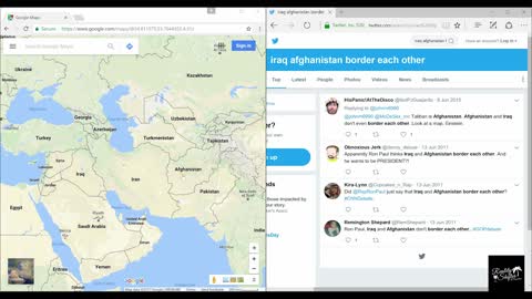 Mandela Effect - Iraq used to border Afghanistan, Iran bordered Syria - RealityShifter