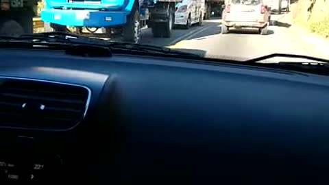 Dos accidentes de tránsito crean congestión en la vía Bucaramanga - San Gil