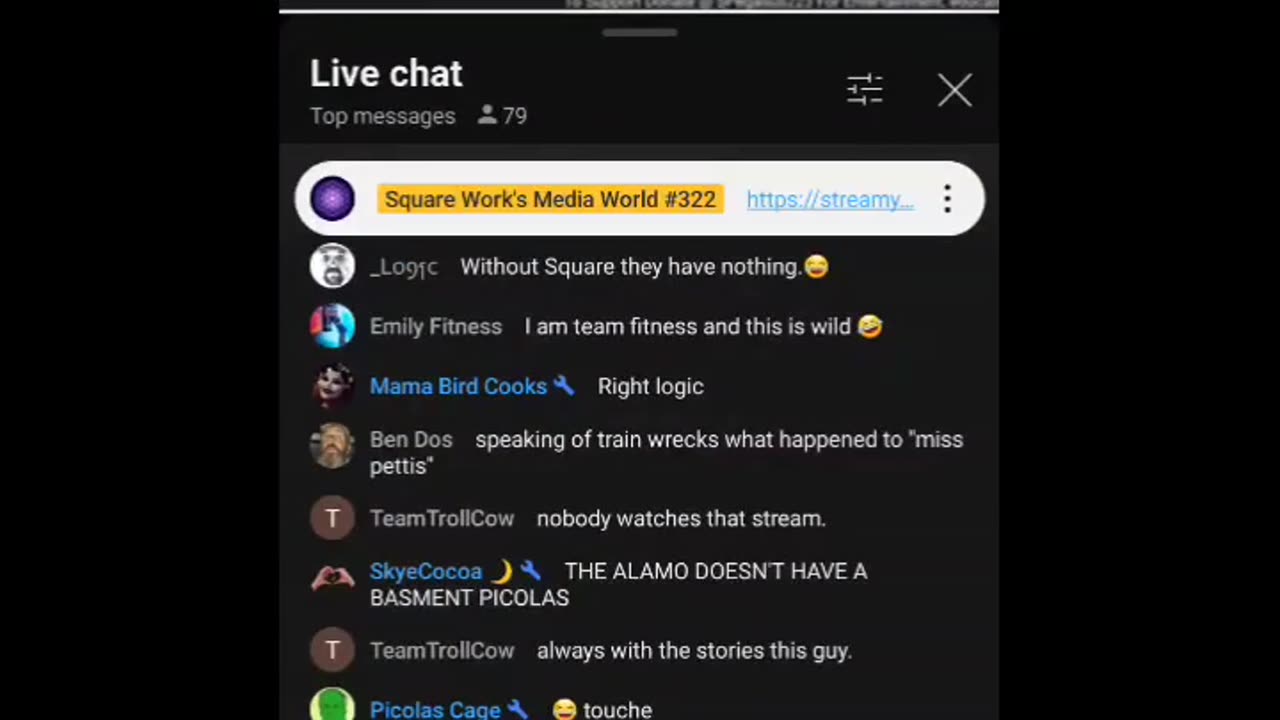 open panel if ya got something to say. Filthy Bomb.