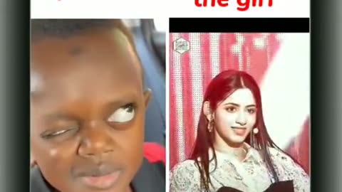 My face I want the girl