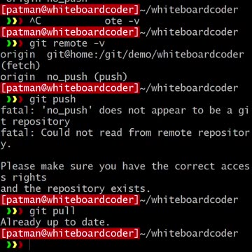 git: Read only remote