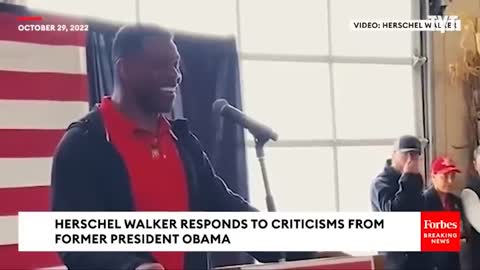 Herschel Walker Picks Fight With Obama, REGRETS It Immediately