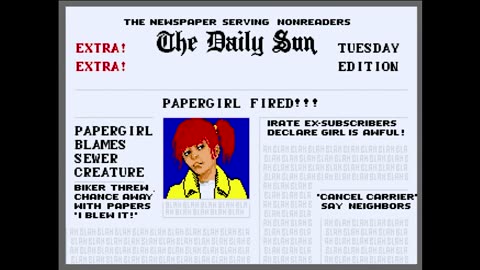 Paperboy2 (Sega Genesis) Part4
