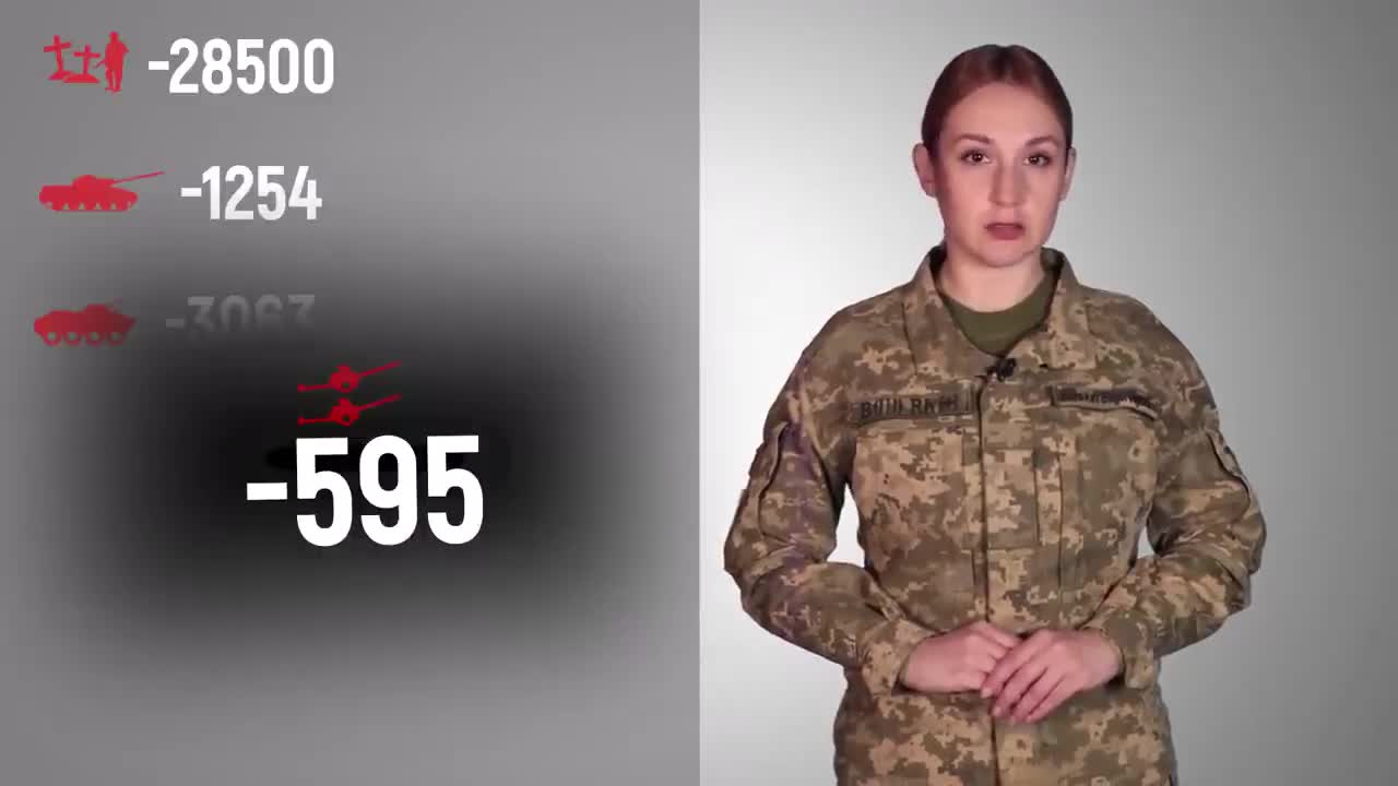Total enemy combat losses from 24.02 to 19.05