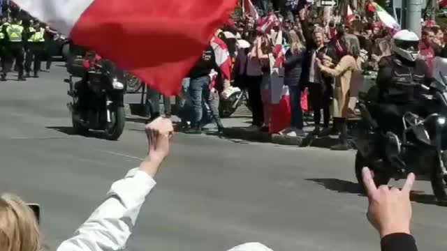 Rolling Thunder (Canada Motorcycle Convoy) in Ottawa